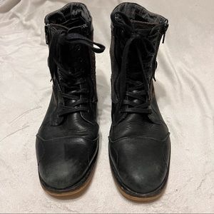 STEVE MADDEN Vintage SIDECAR 2 Men’s Combat Moto Shoes Boots 8
